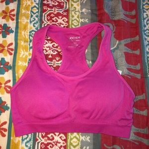 NWOT Pink Jockey Sports Bra